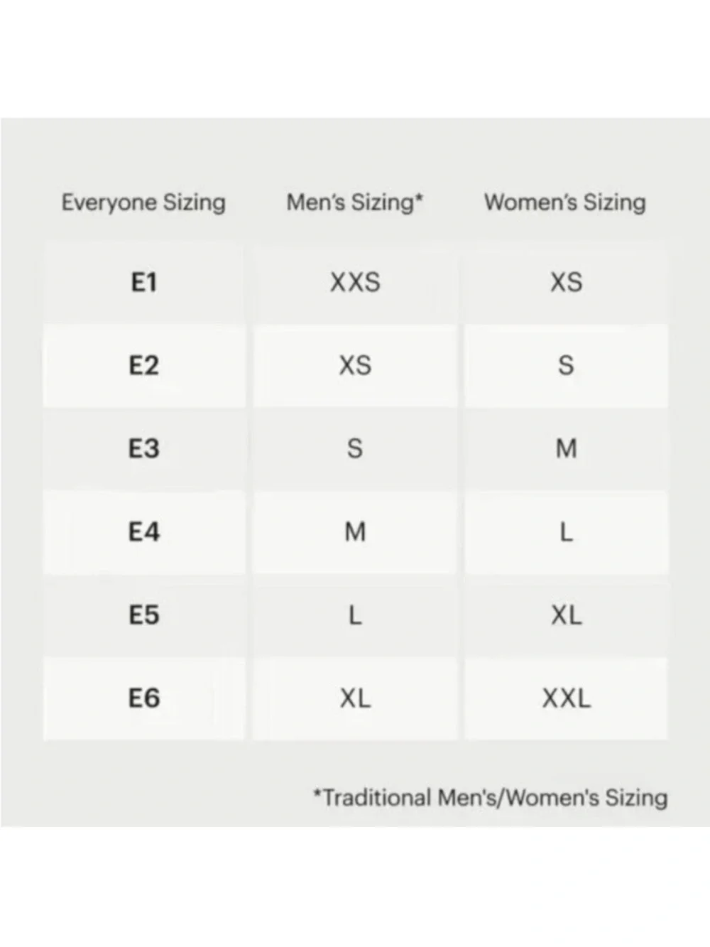 Everlane women’s everyone
